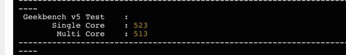 kurun AMD gb5跑分才500-greencloudvps-谷姐靓号网