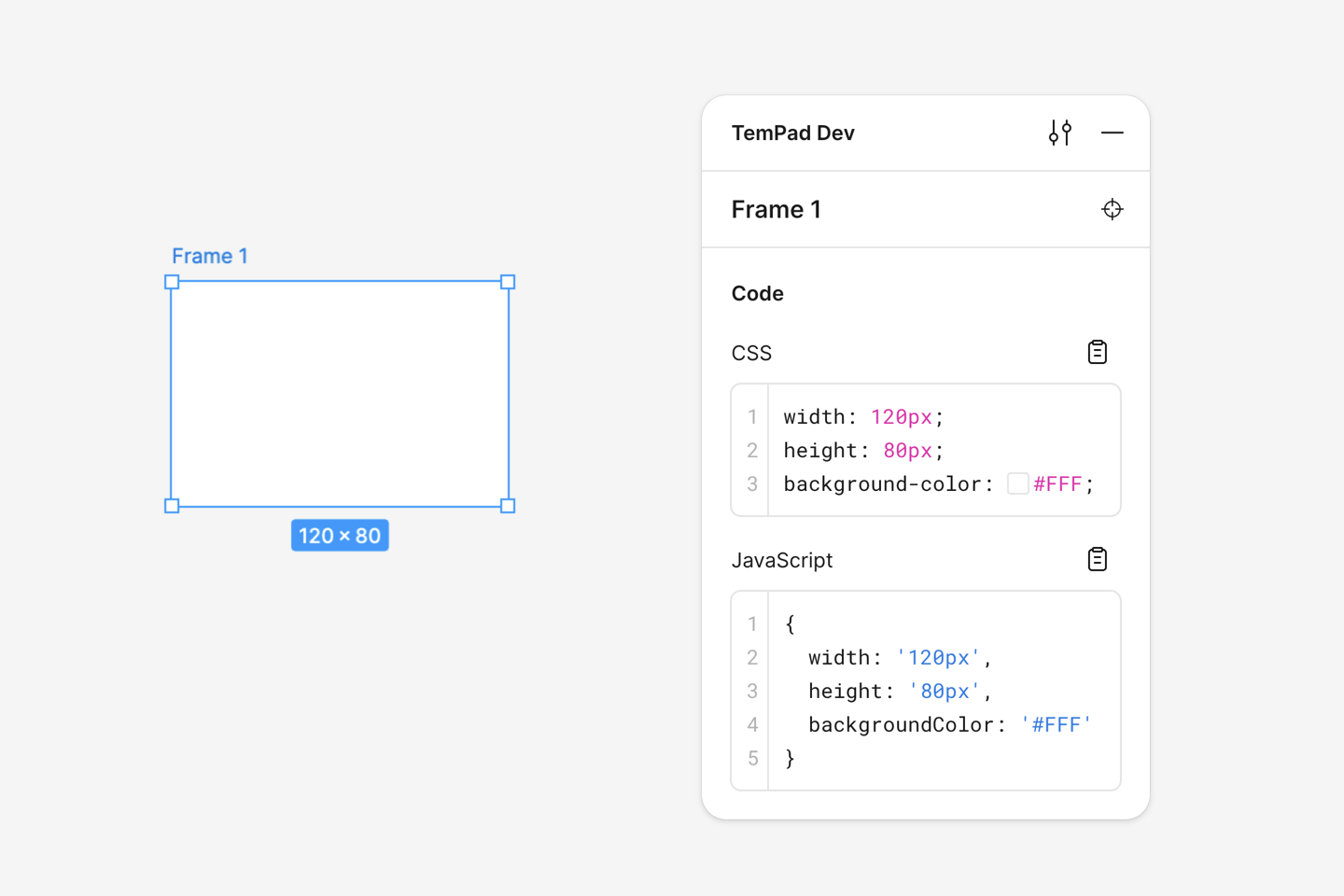 Shows a screenshot of the extension panel.