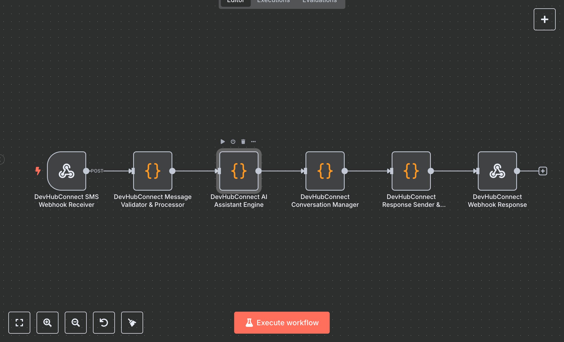 AI SMS Assistant for Customer Service Interaction preview