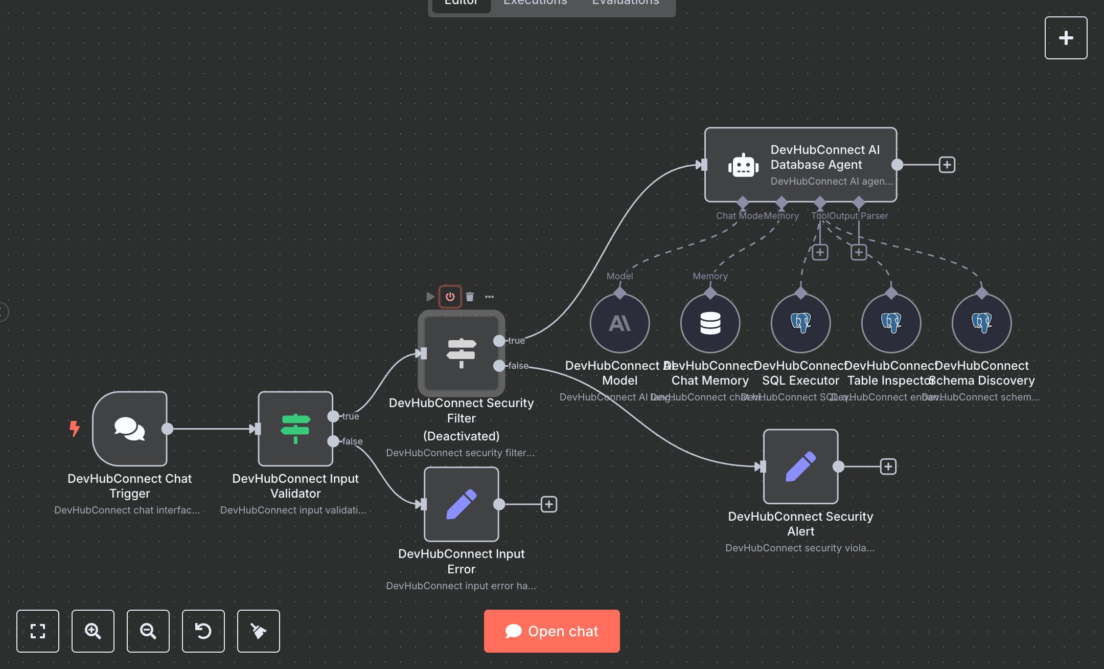 LLM Chat Interface for Secure PostgreSQL Querying preview