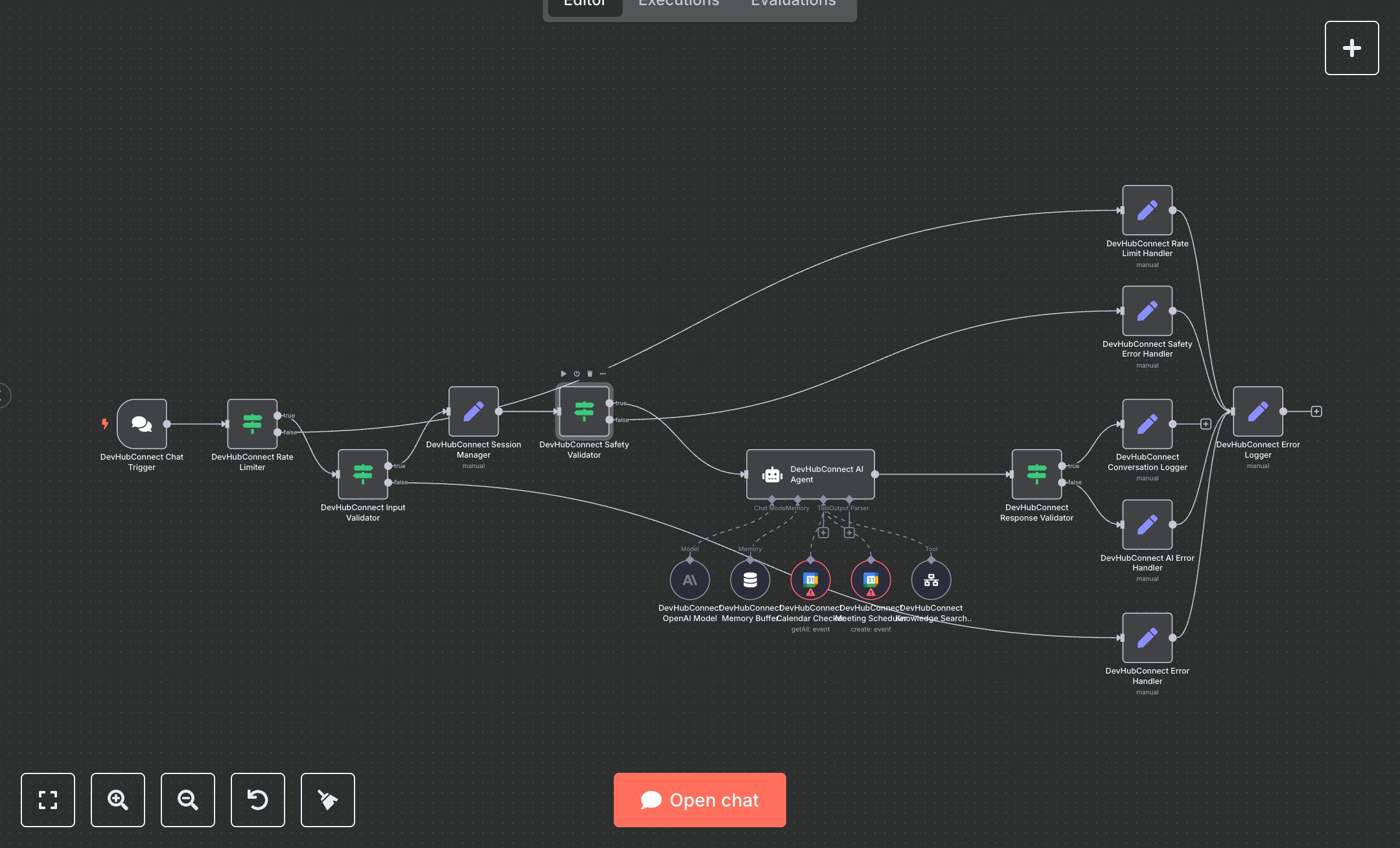 LLM Customer Service: Intelligent Chat Support and Meeting Scheduling   preview