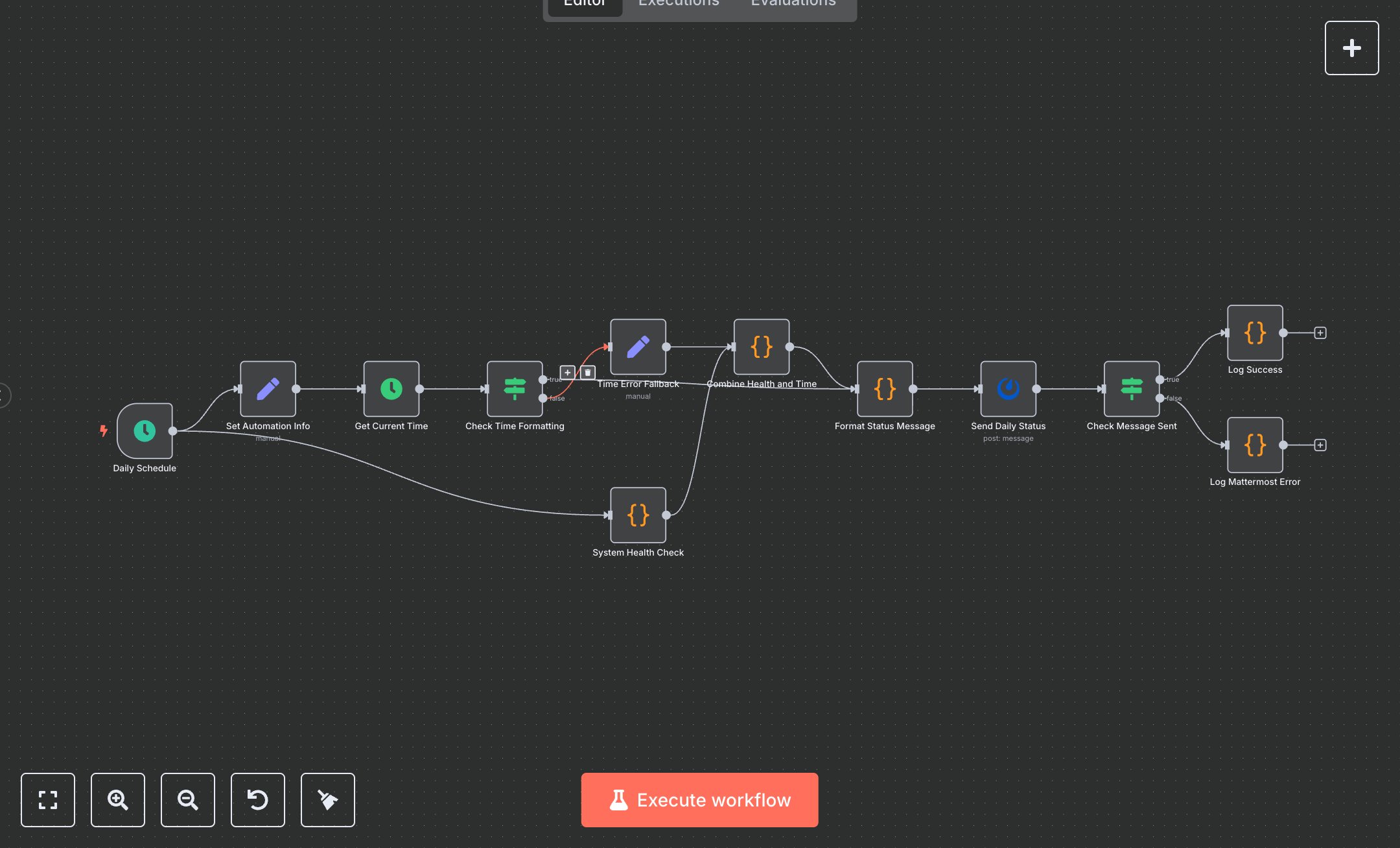 Daily Status Automation preview