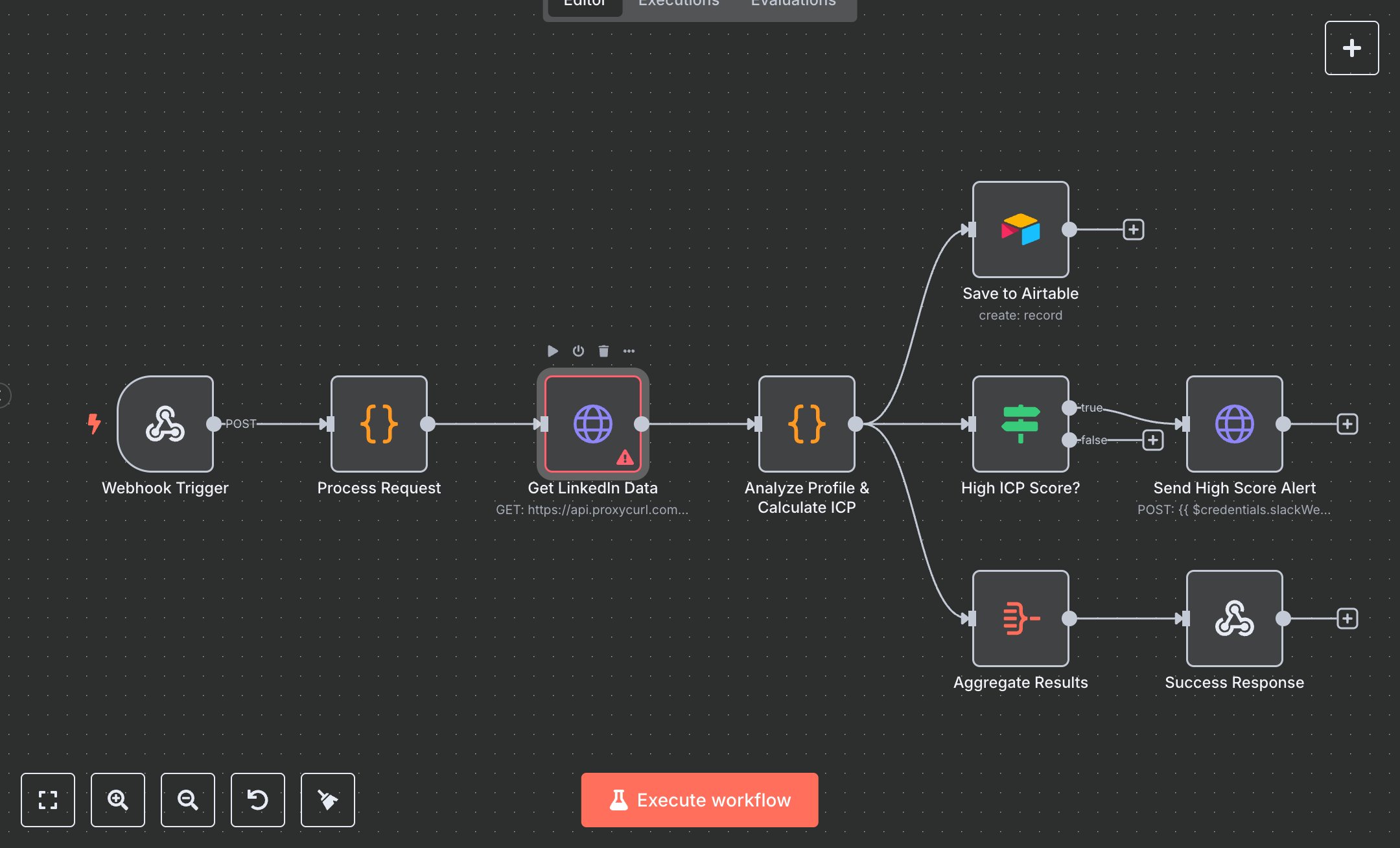 LinkedIn ICP Profile Analyzer preview