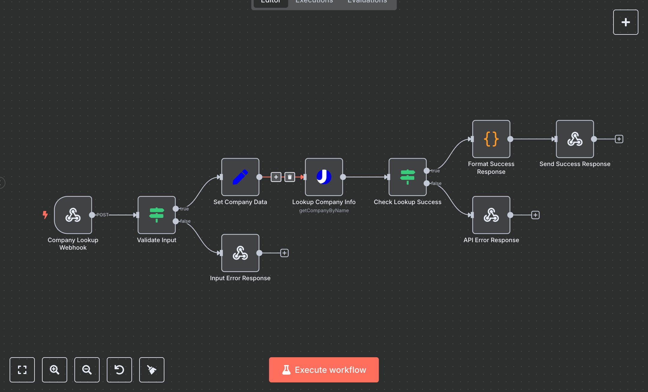 Company Information Lookup preview