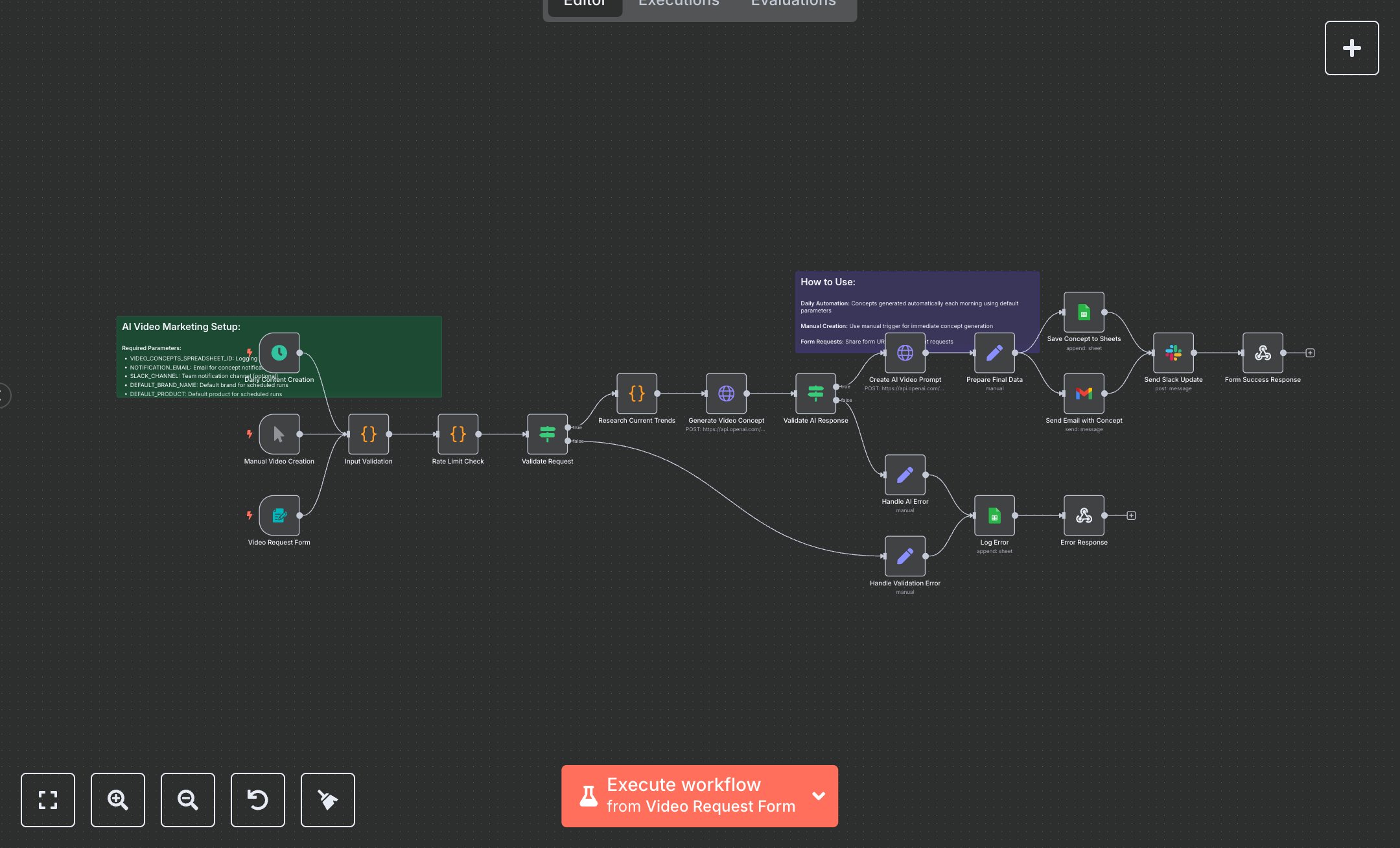 AI Video Marketing System preview