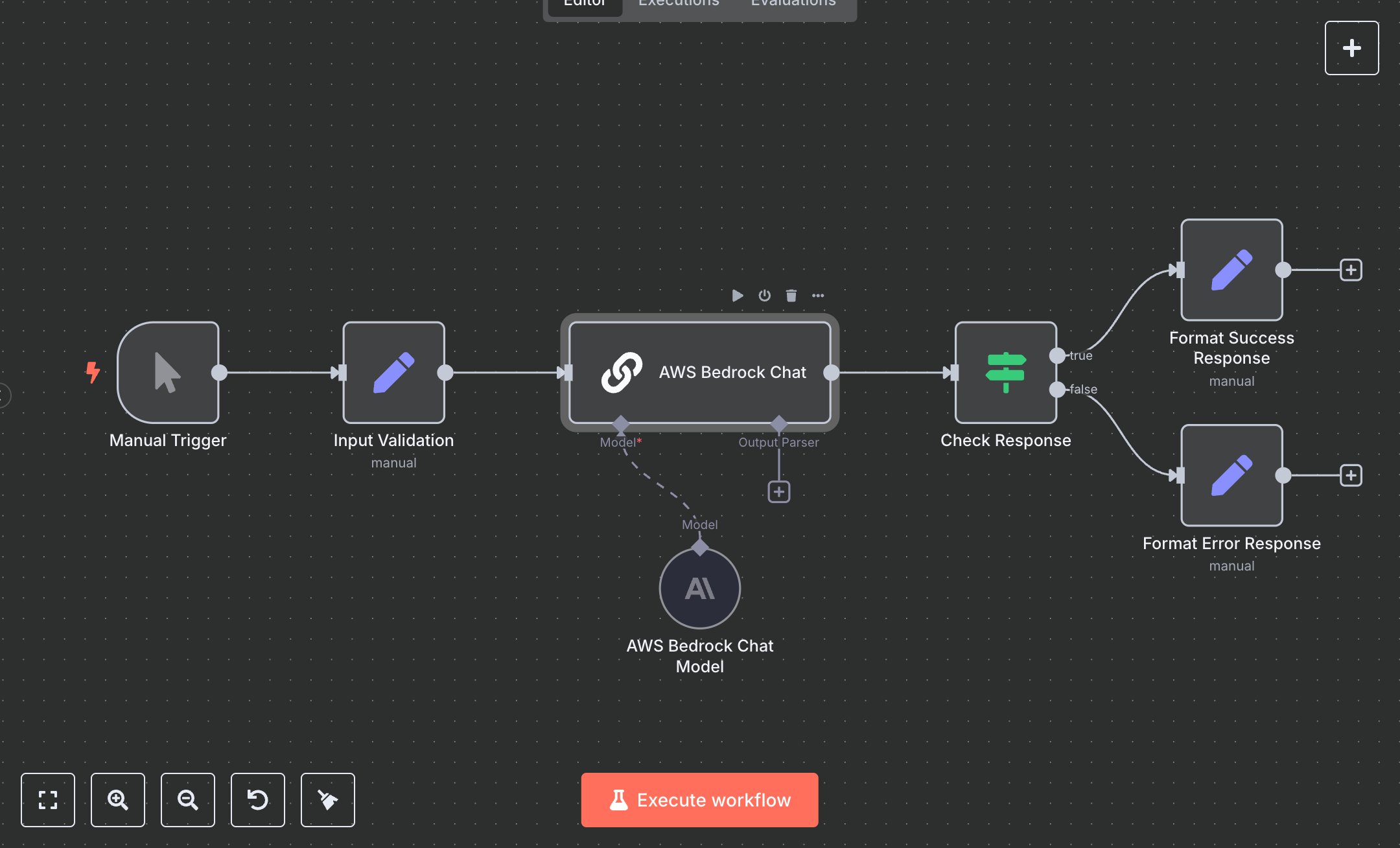 LLM AWS Bedrock Chain Chatbot Agent preview