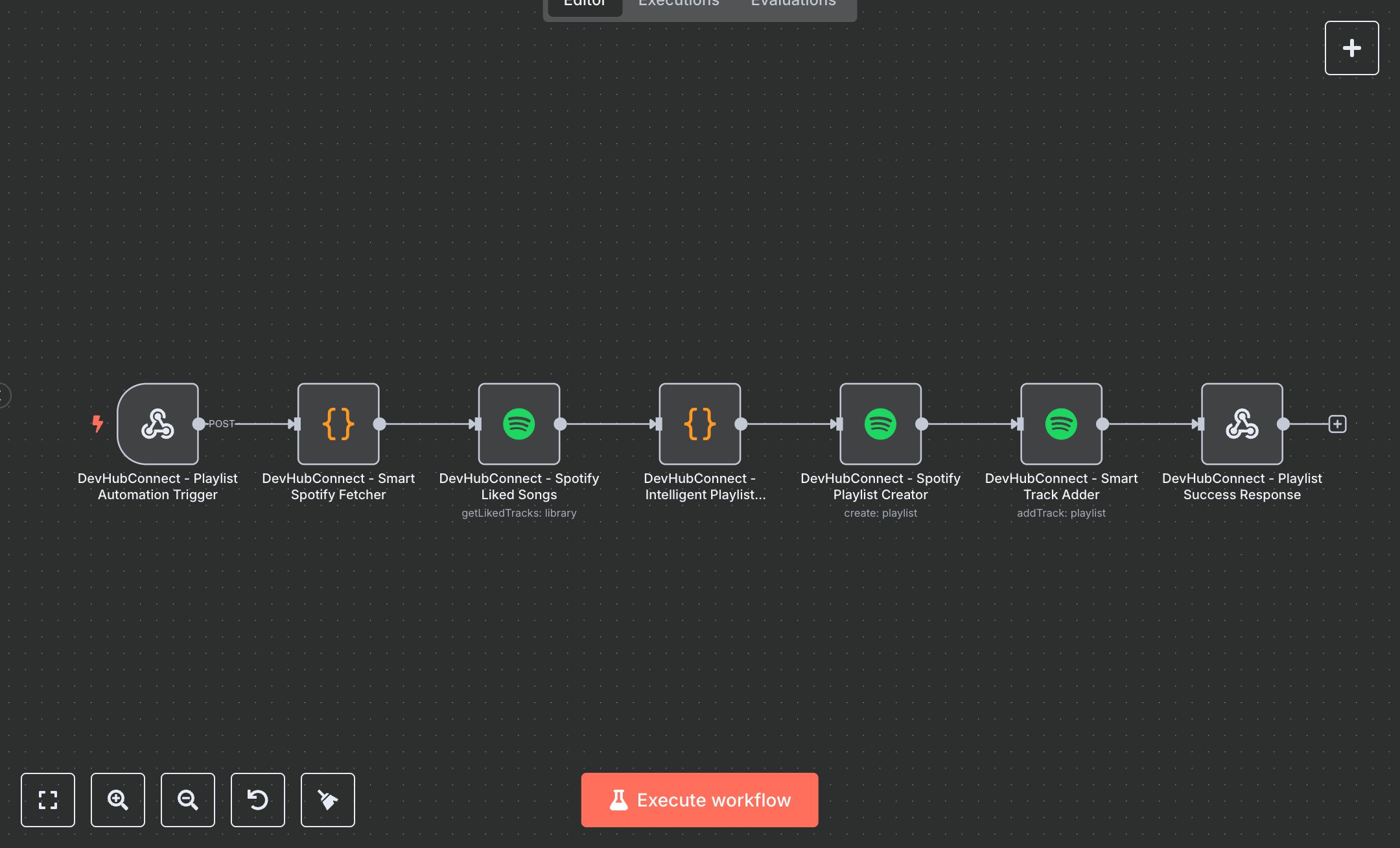 Spotify Monthly Playlist Creator preview