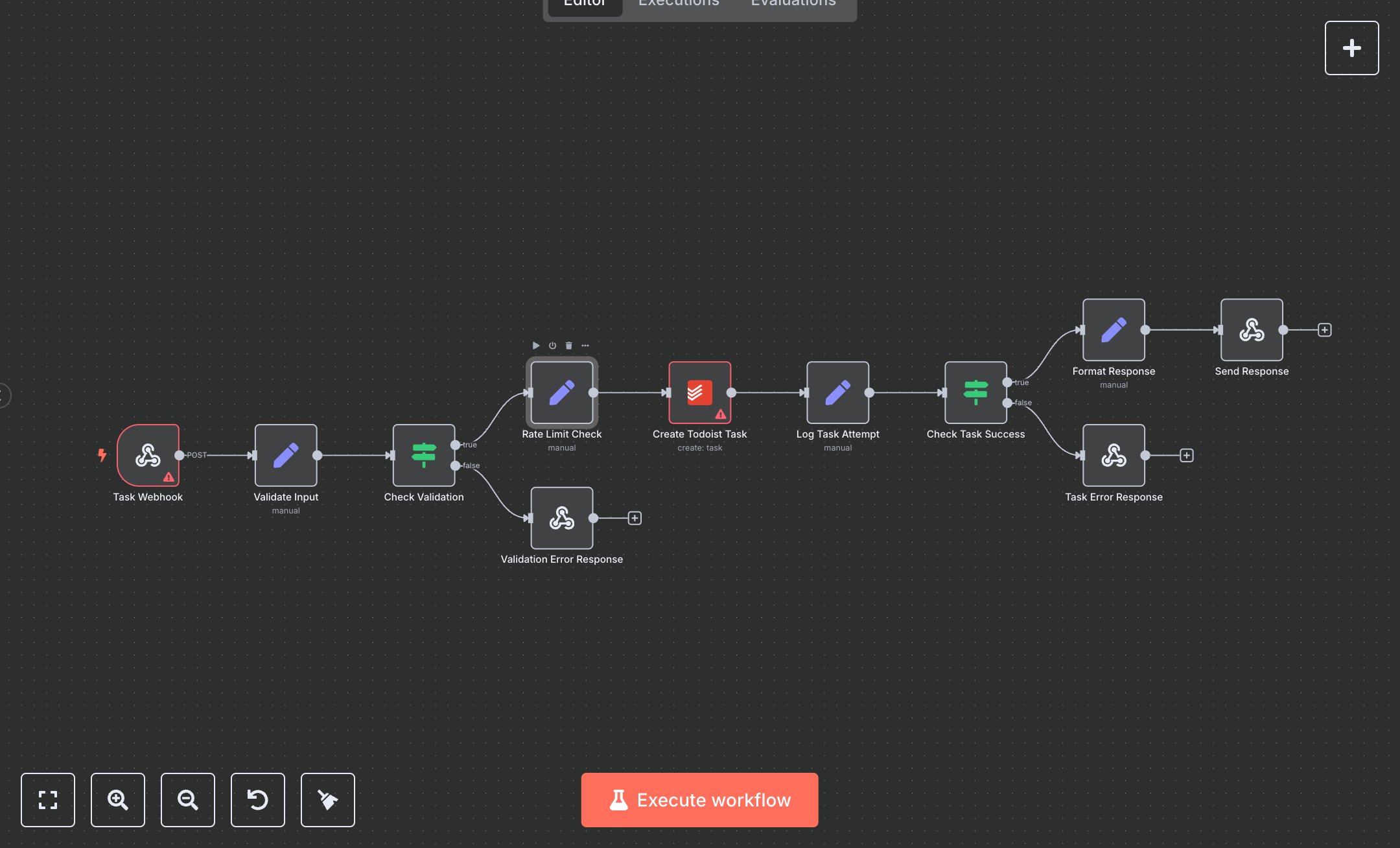 Todoist Task Creator preview