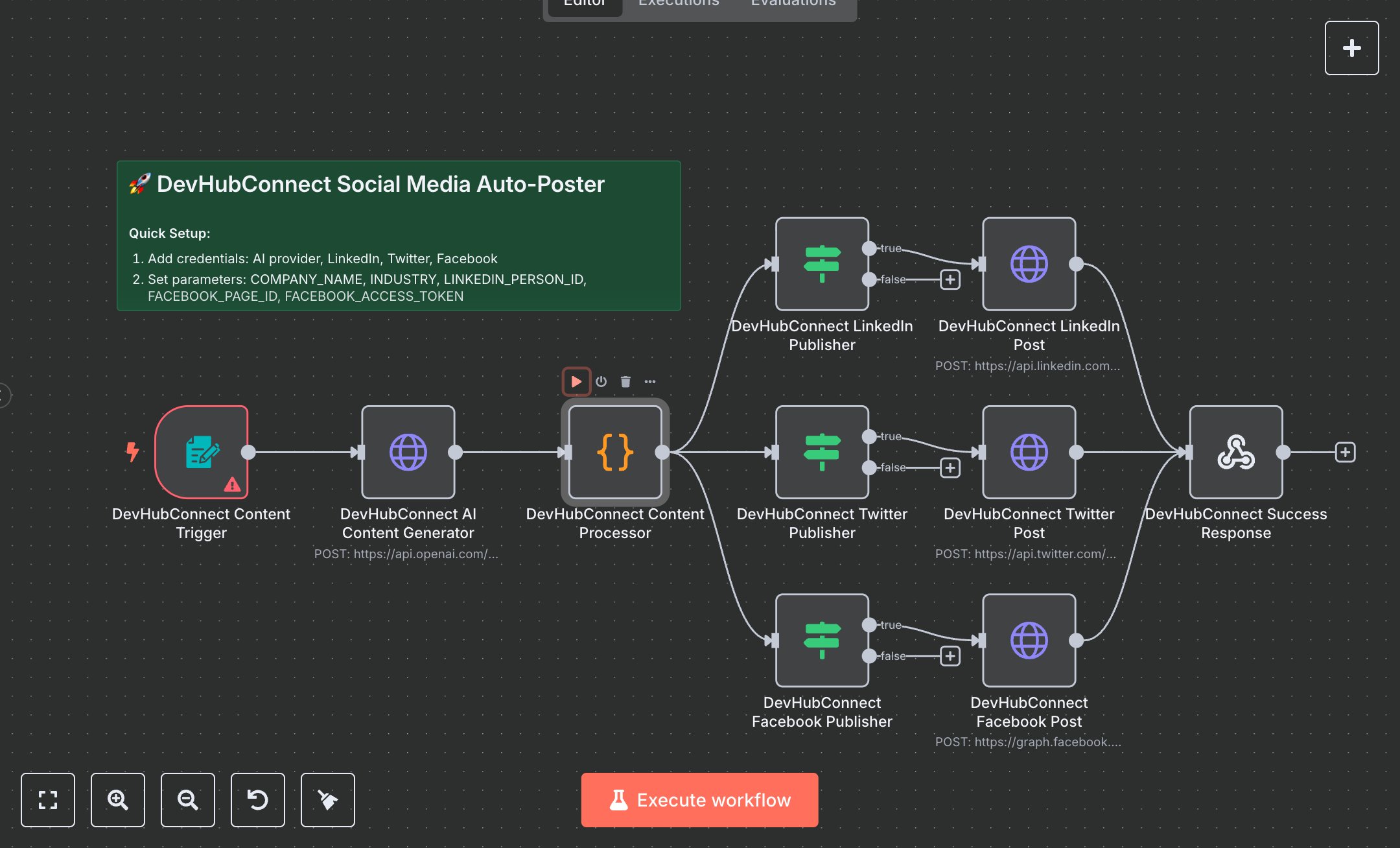 AI Social Media Auto Posting preview