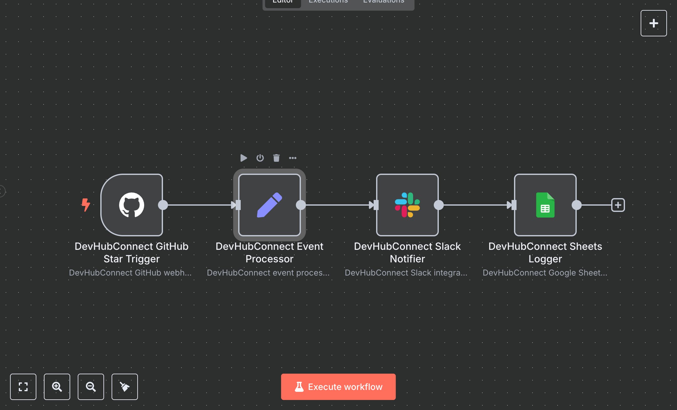 GitHub Star Tracker - Slack & Sheets preview