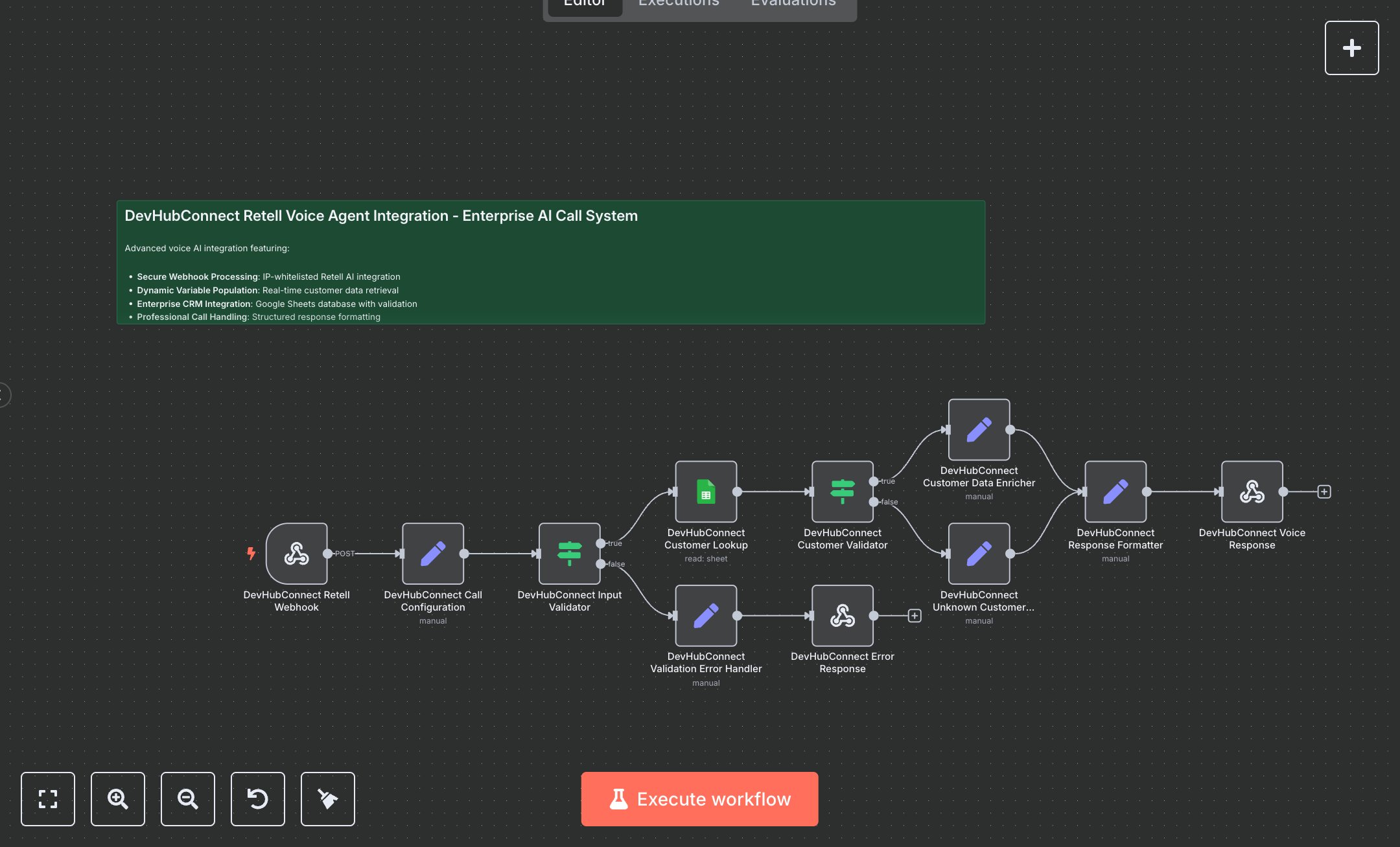 Call Management: Process Inbound Calls with Retell AI and Google Sheets for CRM Lookup preview