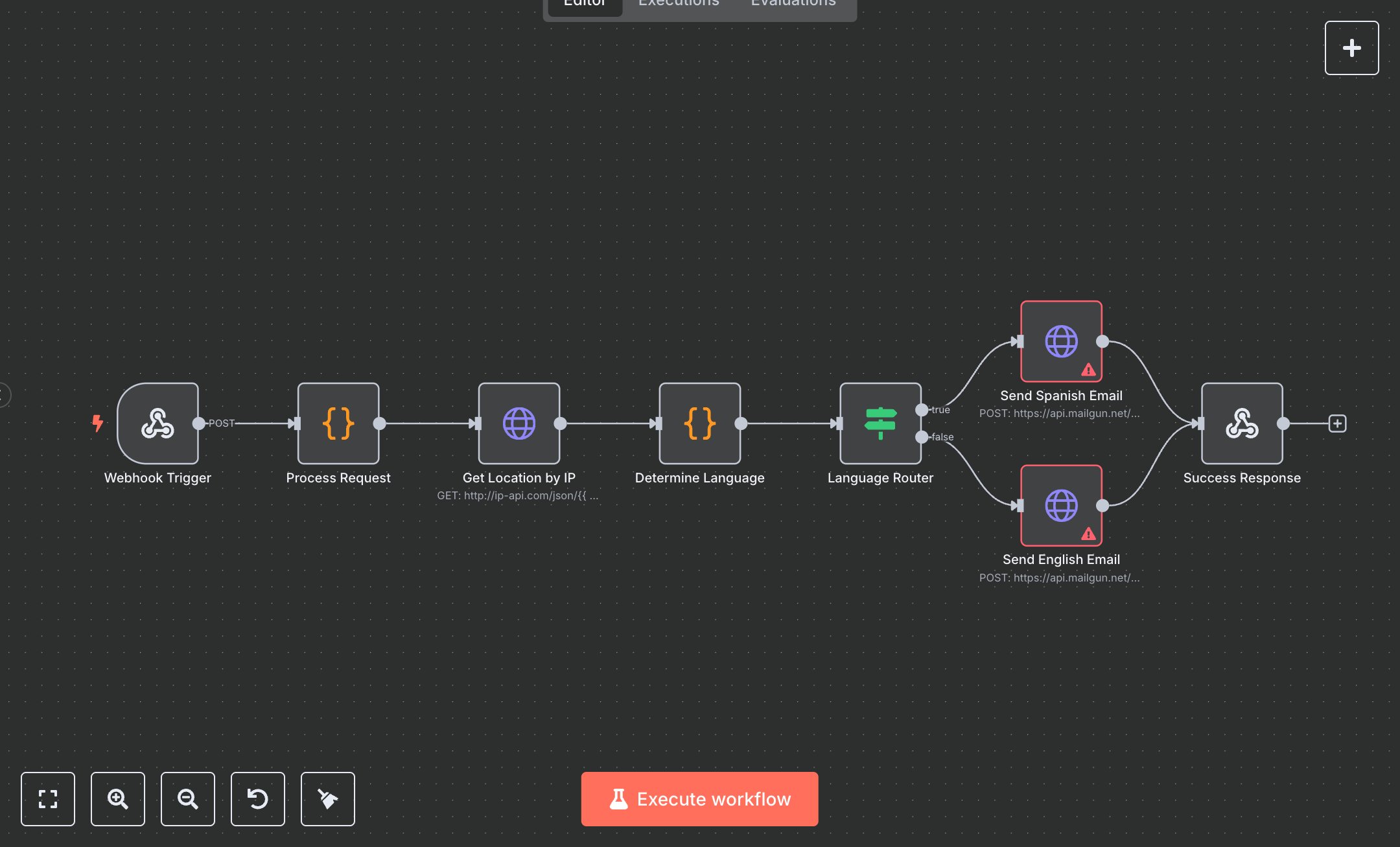 Geo Location Email Service preview