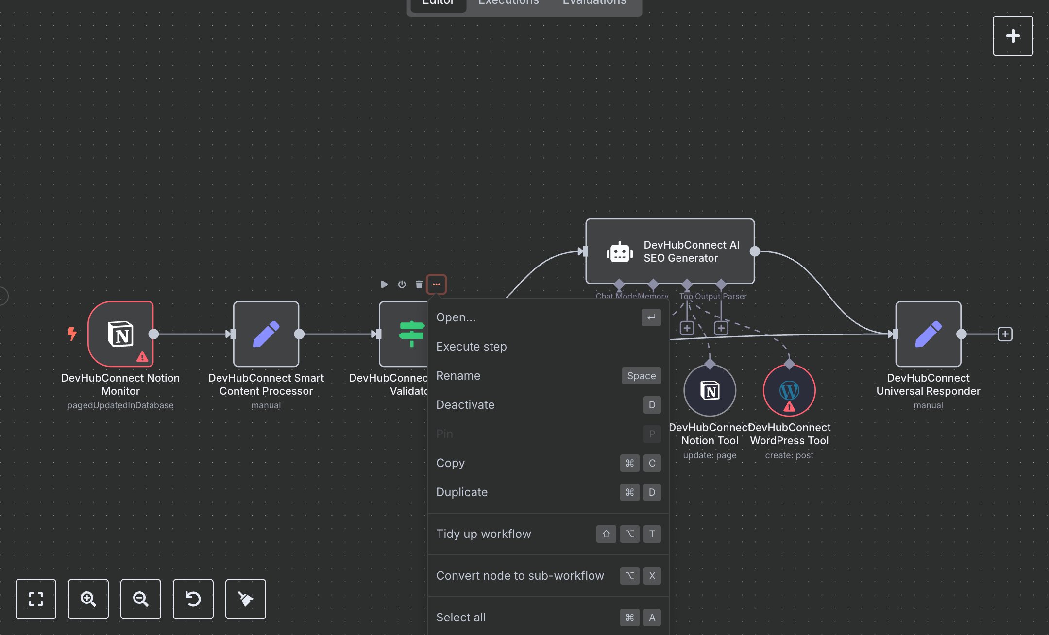 SEO Blog Content Creation from Notion to WordPress with AI preview