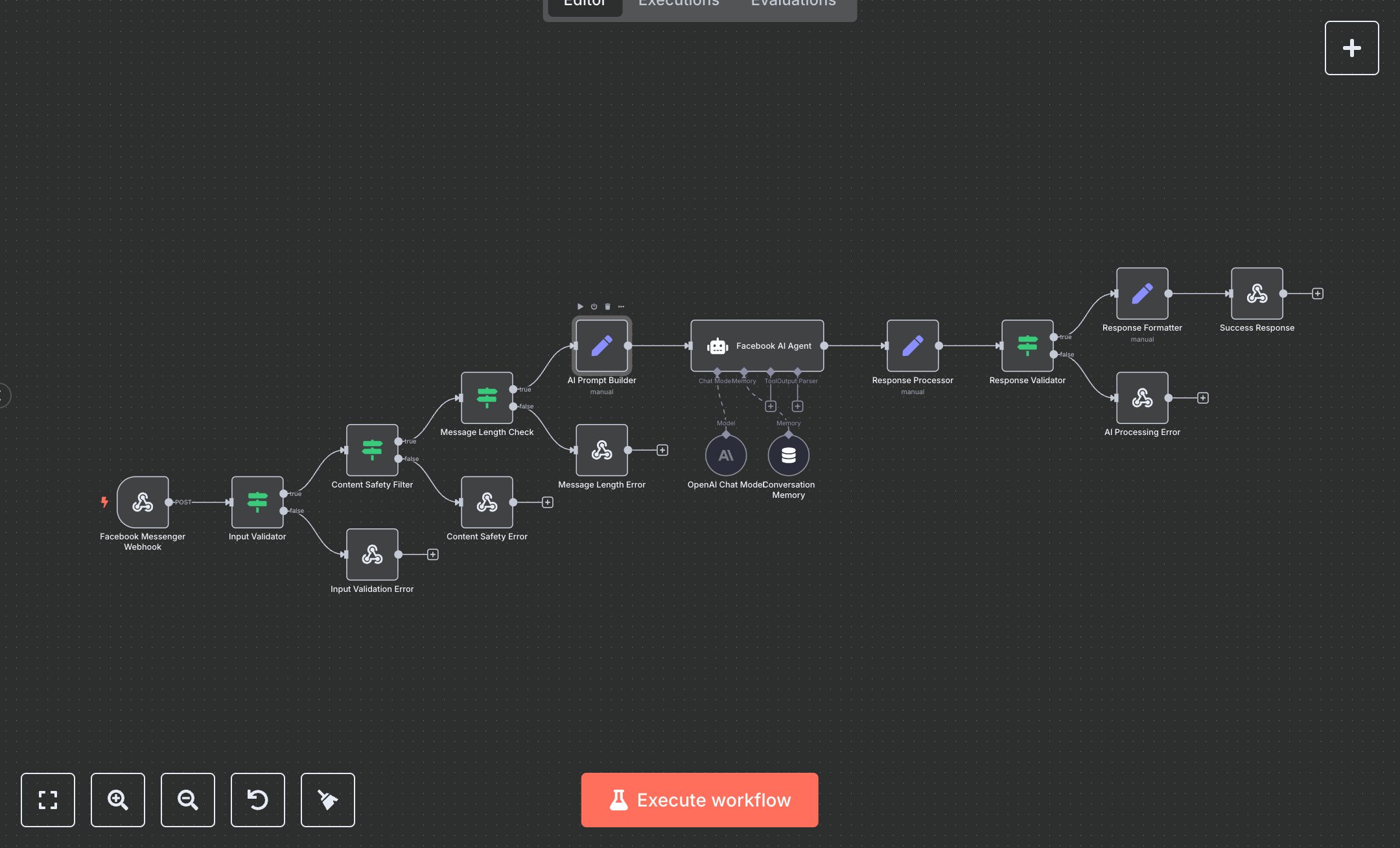 LLM Facebook Messenger Chatbot with ManyChat and OpenAI preview