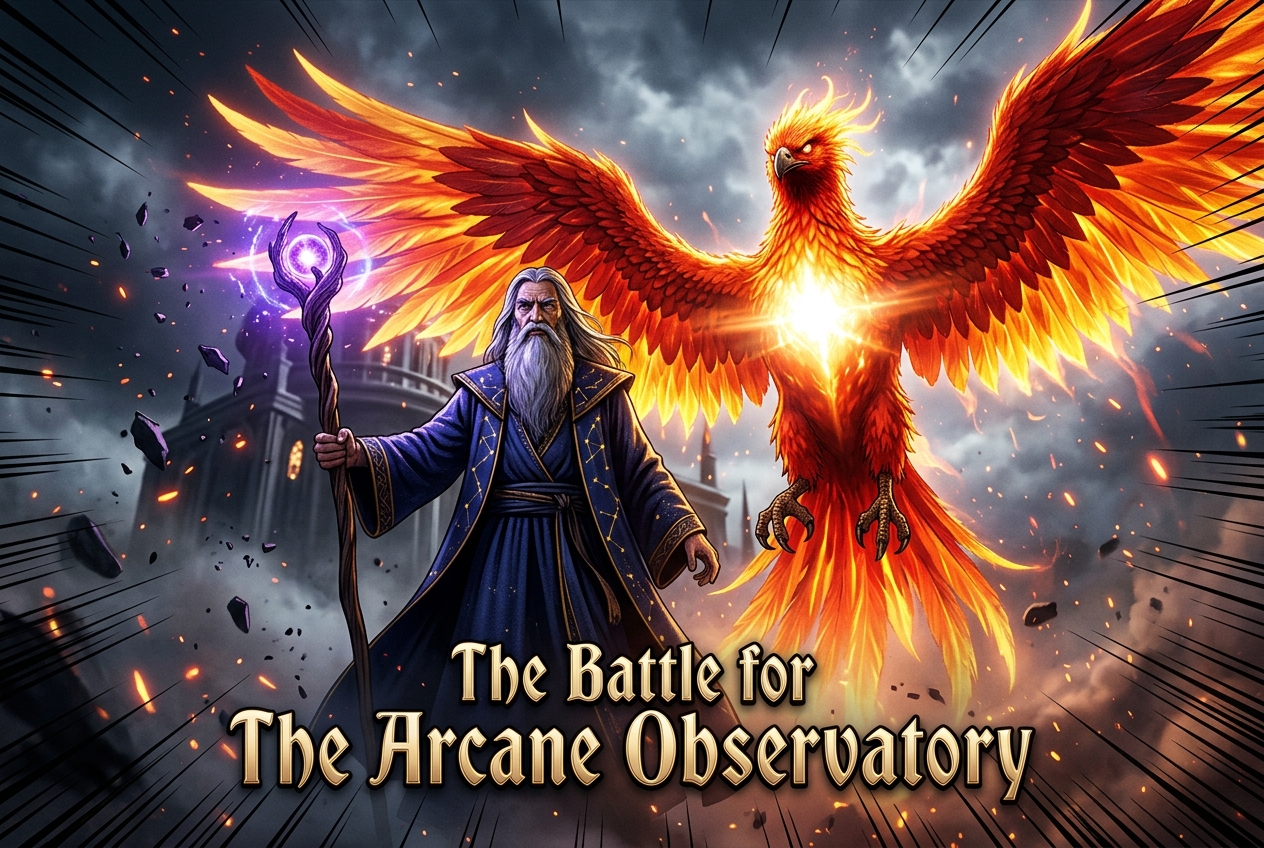 Arcane Mage & Phoenix Eternal