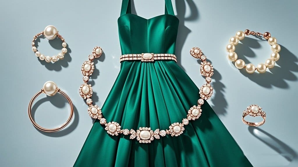 2025 Style Match: Best Jewelry to Wear with an Emerald Green Dress