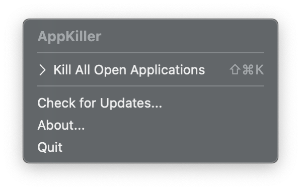 AppKiller download the last version for mac
