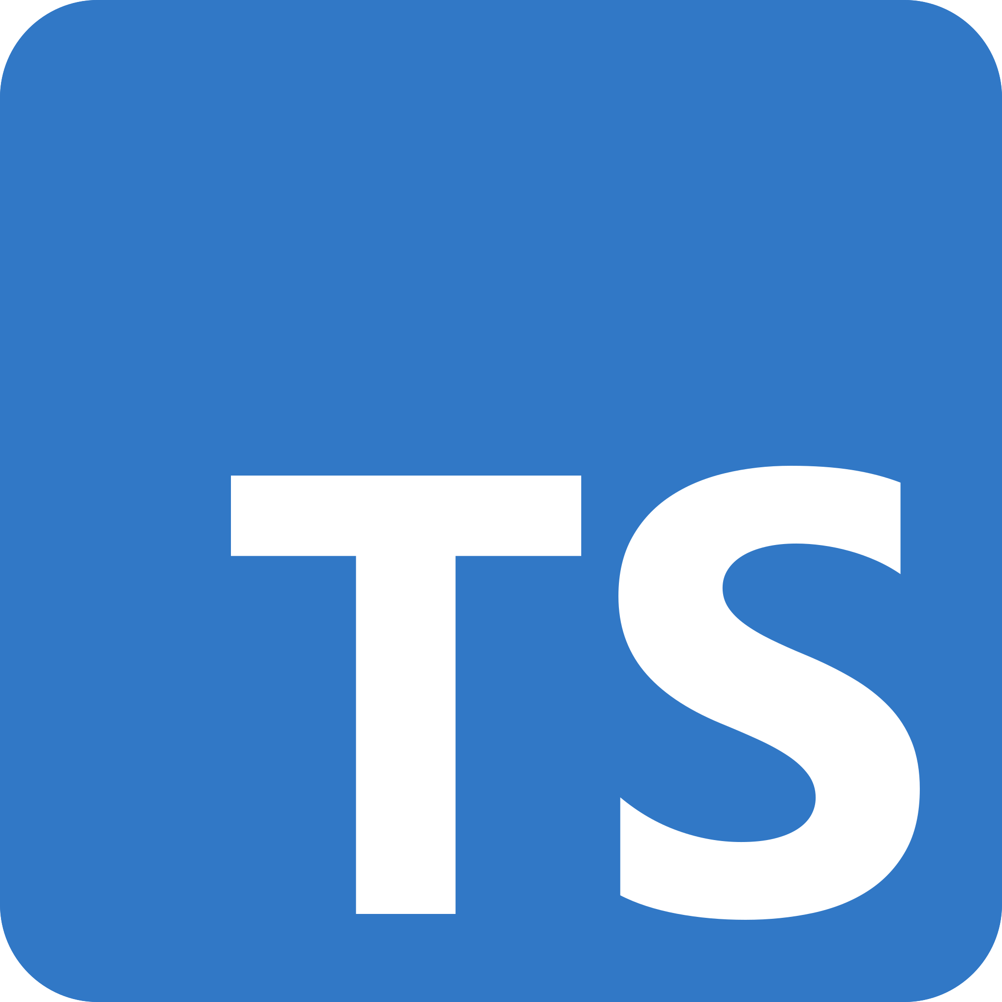 Official TypeScript logo