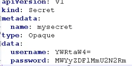 创建secret加密数据