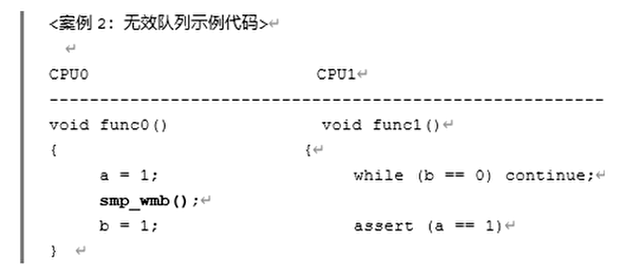 无效队列产生副作用