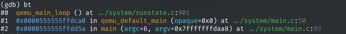 进入最终阶段qemu_main_loop