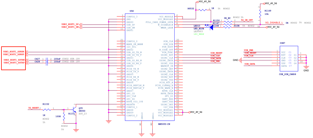 MiniPCIe2.0 Slot_Support 4G module