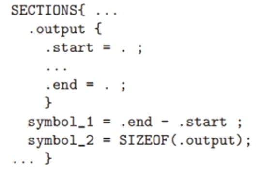 SIZEOF(section)