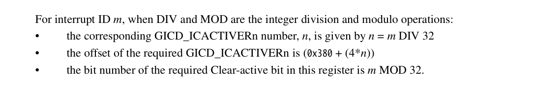 GICD_ICACTIVERn