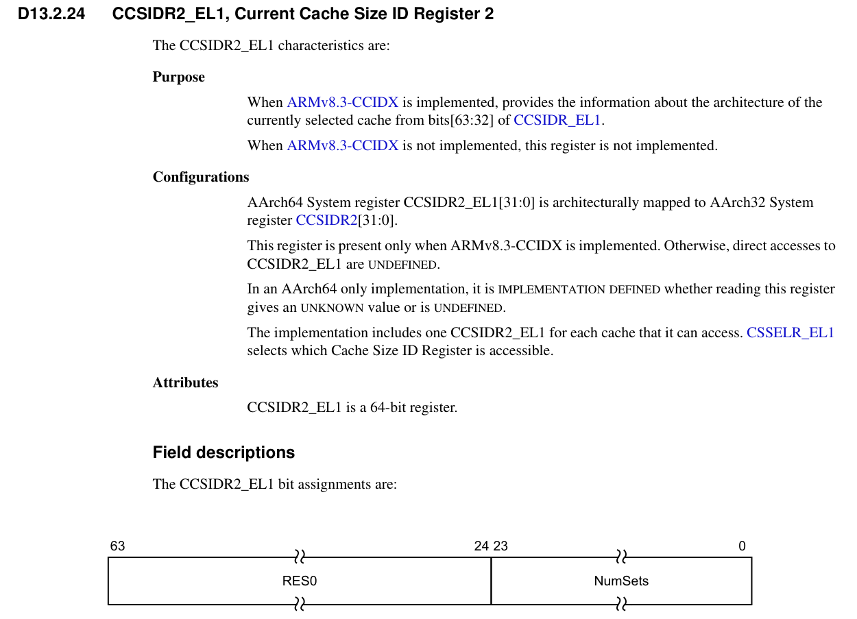 CCSIDR2_EL1
