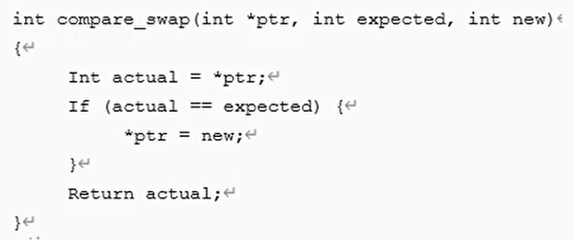 比较并交换指令
