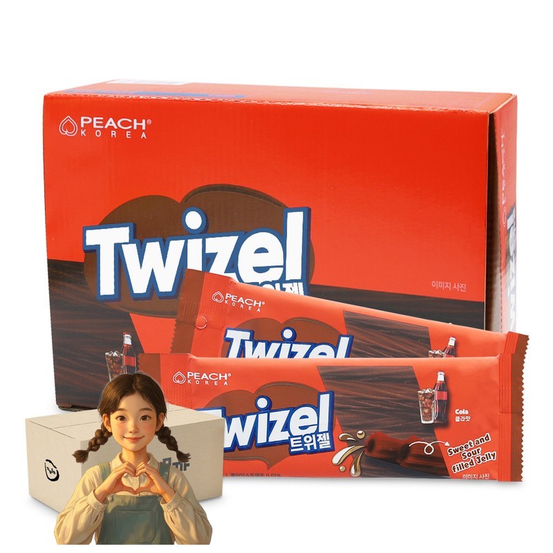 트위젤 콜라맛 70g x 12개 1박스-6통