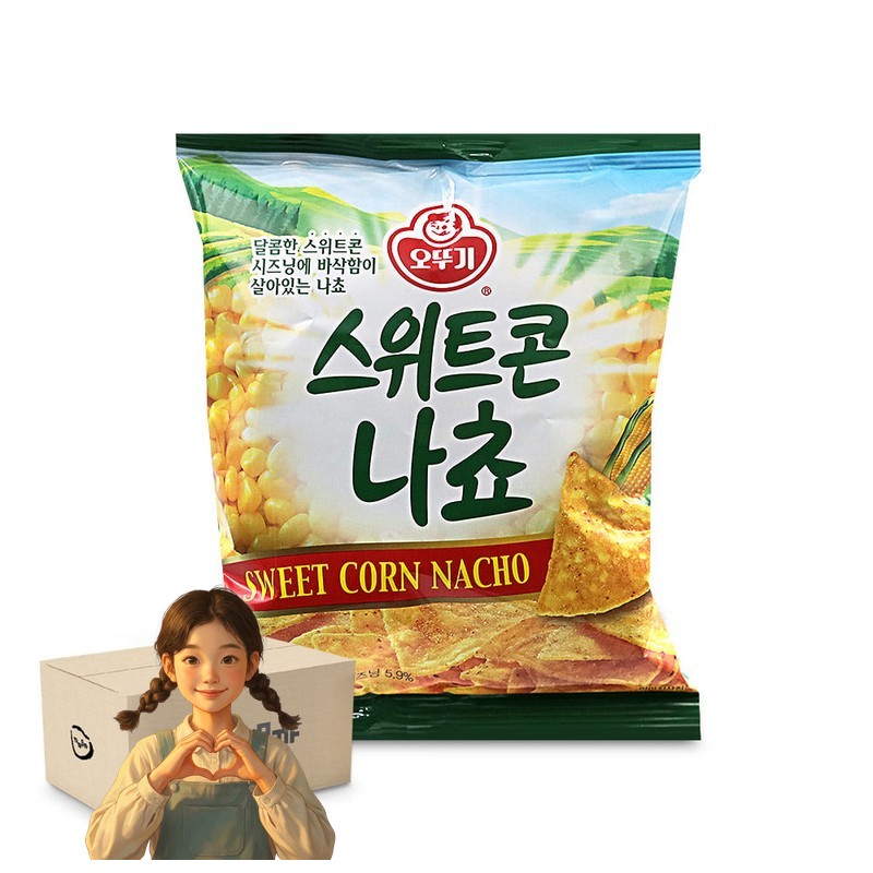 오뚜기 스위트콘 나쵸 60g 1박스-12개