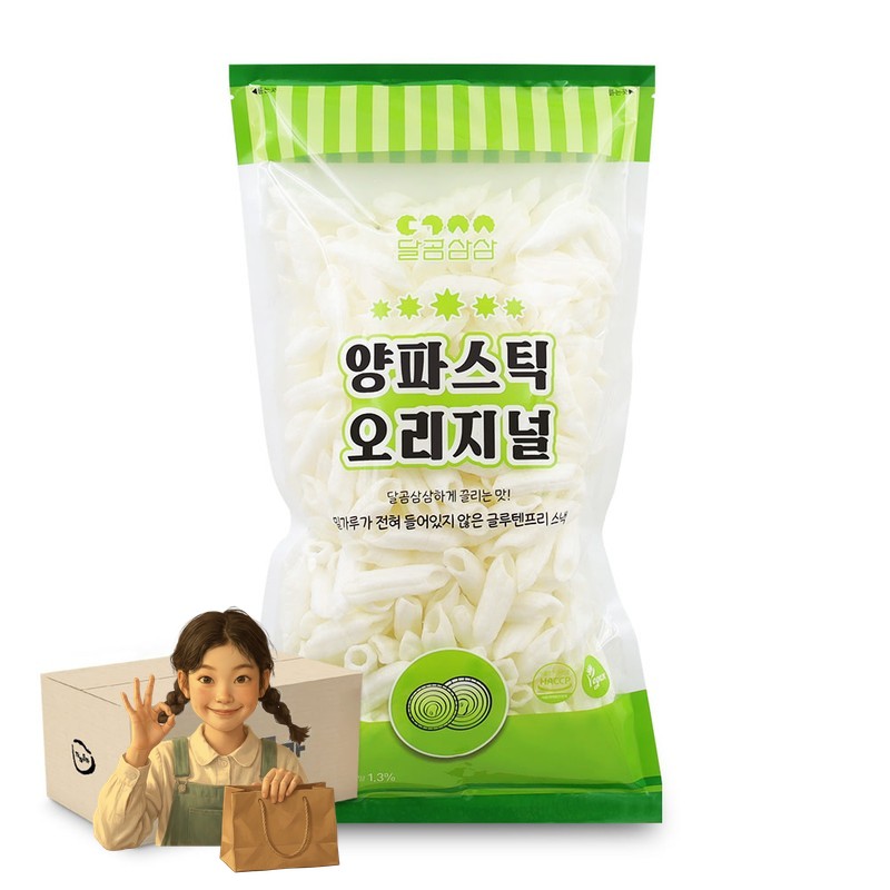 양파스틱 오리지널 150gx12개 스낵 학생간식