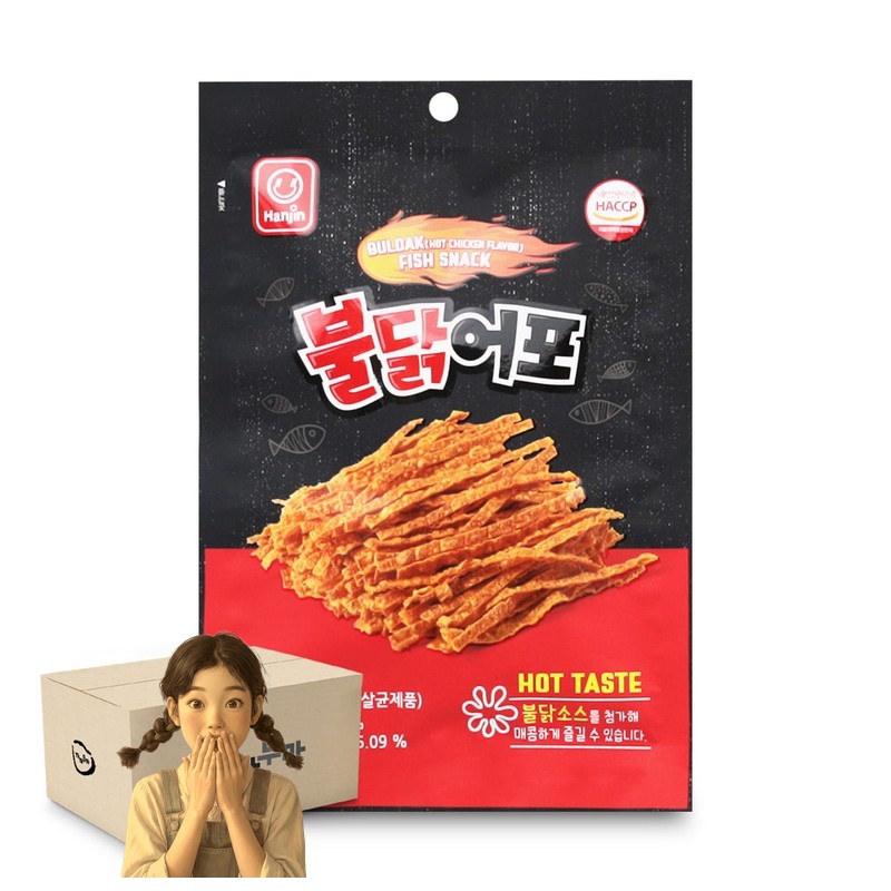 한진 불닭어포 20g 1박스-30개 안주 술안주