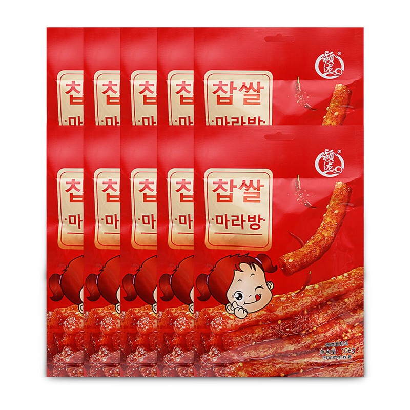 중국간식 찹쌀 마라방 쫀드기 106gx10개 마라쫀디기