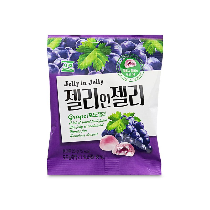 서주 젤리인젤리 포도 23g