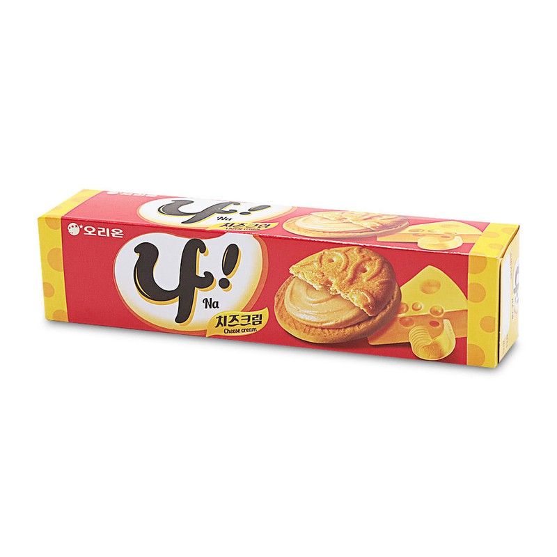오리온 나 치즈크림 77g 쿠키 디저트