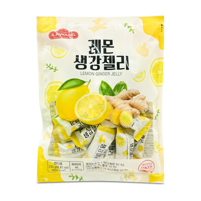일광 레몬 생강 젤리 250g