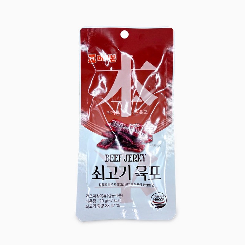 머거본 쇠고기 육포 20g
