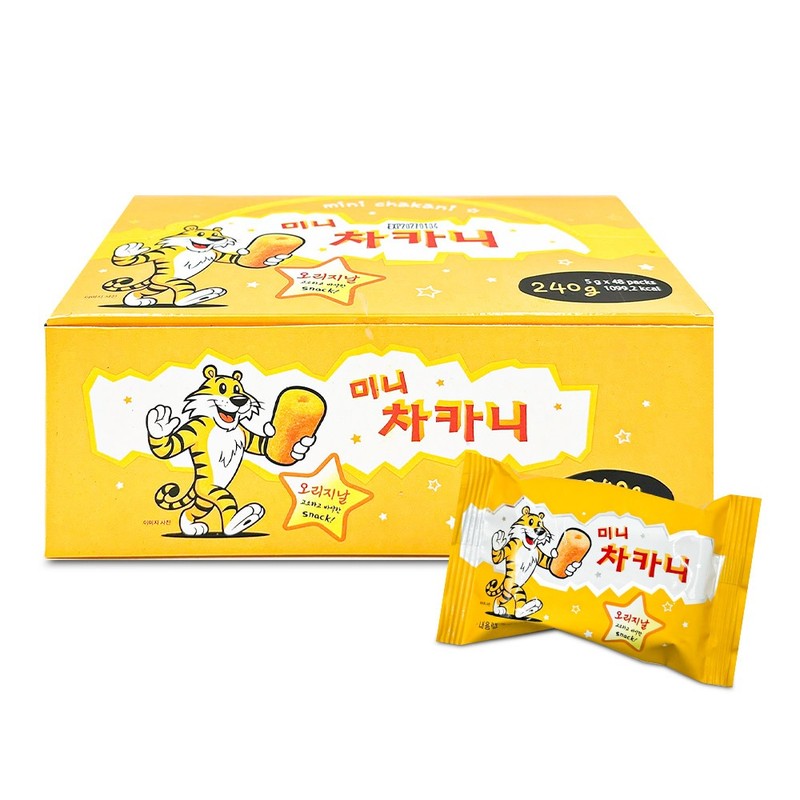 미니 차카니 오리지널 맛 240g 5gx48개 스낵 학생간식