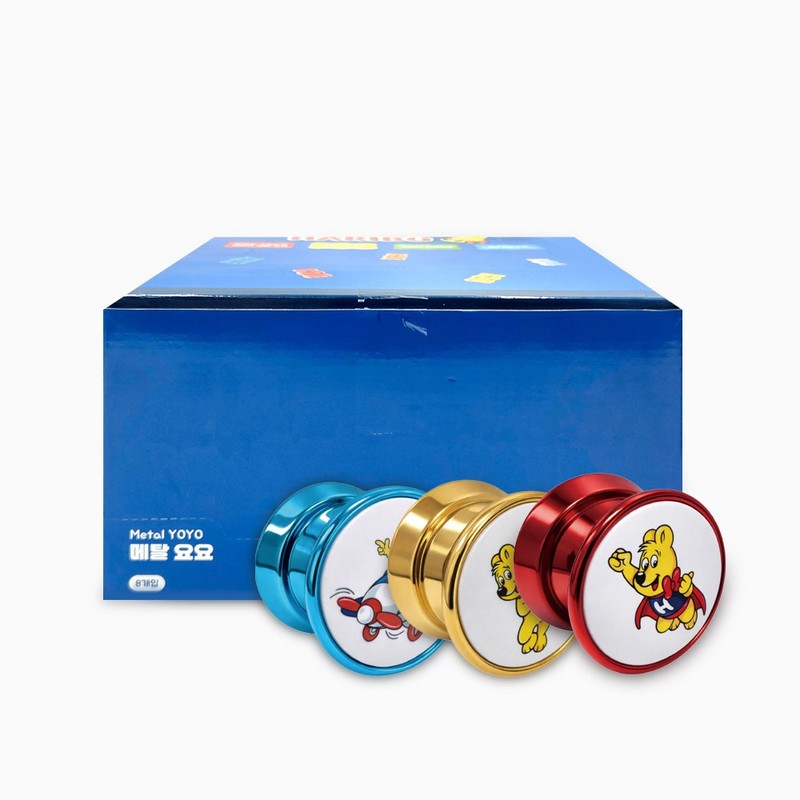 하리보 메탈 요요 x 8개 1통 젤리 말랑간식