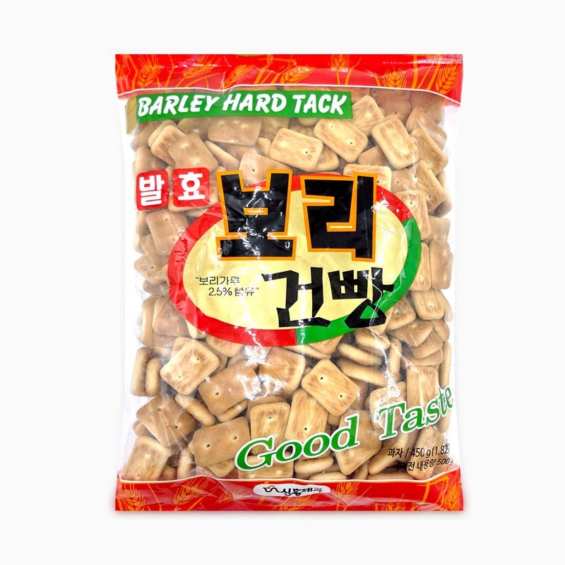 신흥 발효 보리건빵 450g 추억의 간식 스낵 사무실간식