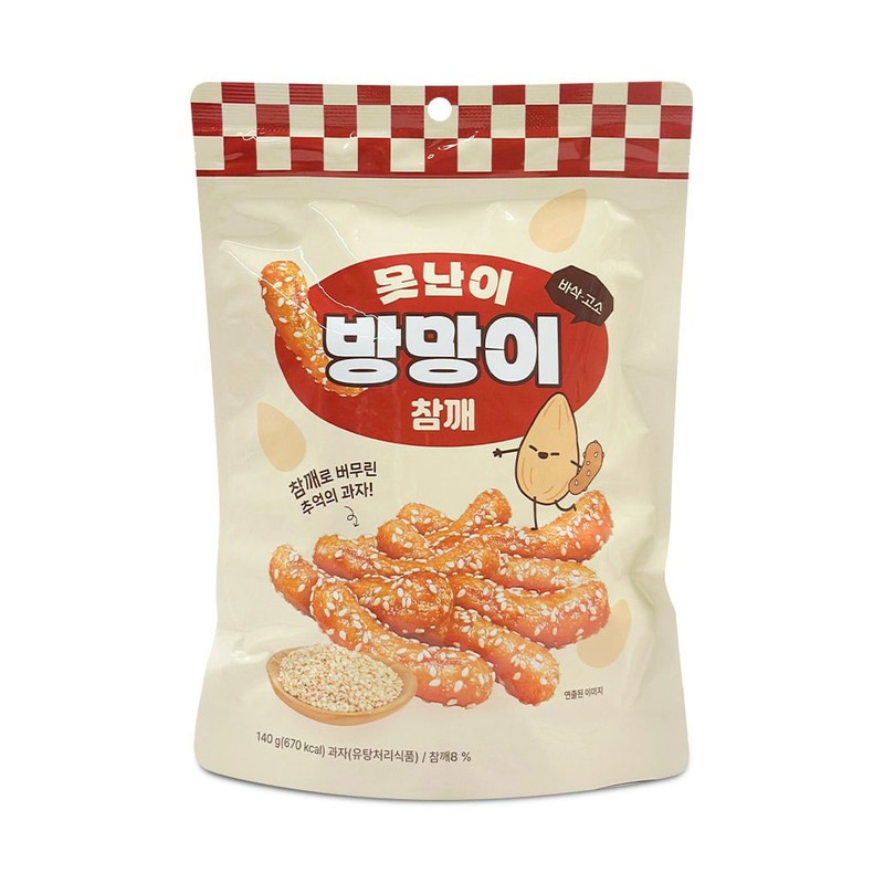 오성 못난이 방망이 참깨 140g 추억의 과자 아이들간식