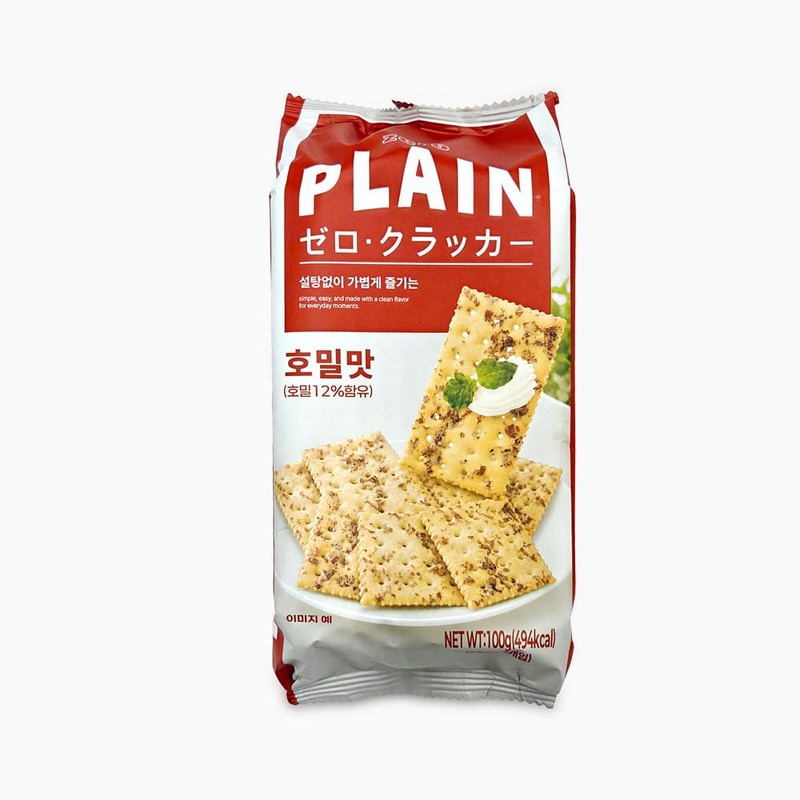 제로 슈가 플레인 크래커 호밀맛 100g 홈카페