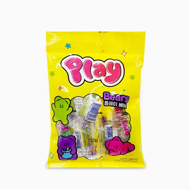 플레이 베어 56g 사탕 아이들간식