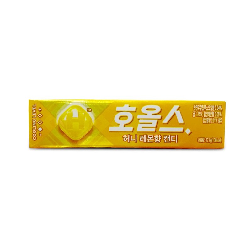 호올스 허니레몬향 캔디 27.9g 홀스 아이들간식