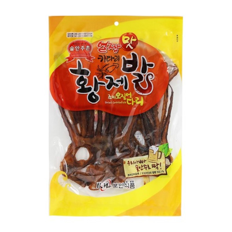 보민 황제발 조미오징어 다리 80g 야식