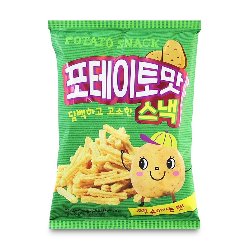 싱싱 포테이토맛 스낵 100g 주전부리