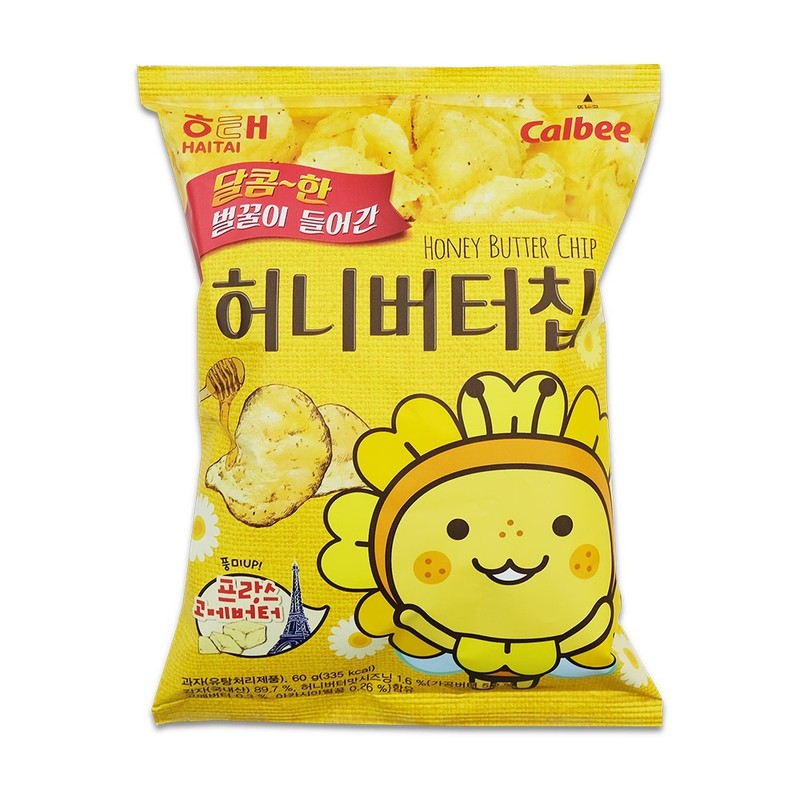 해태 허니버터칩 60g 야식