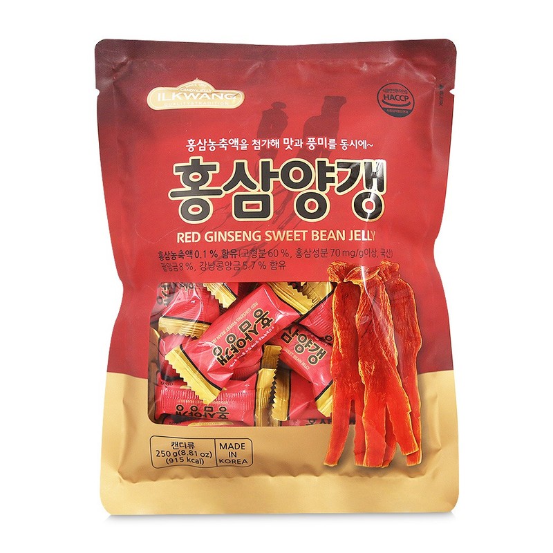 일광 홍삼양갱 250g 사탕 학생간식